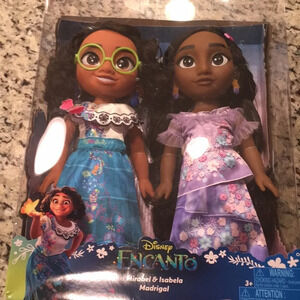 Disney ENCANTO Mirabel & Isabela Madrigal 14" Articulating Doll New